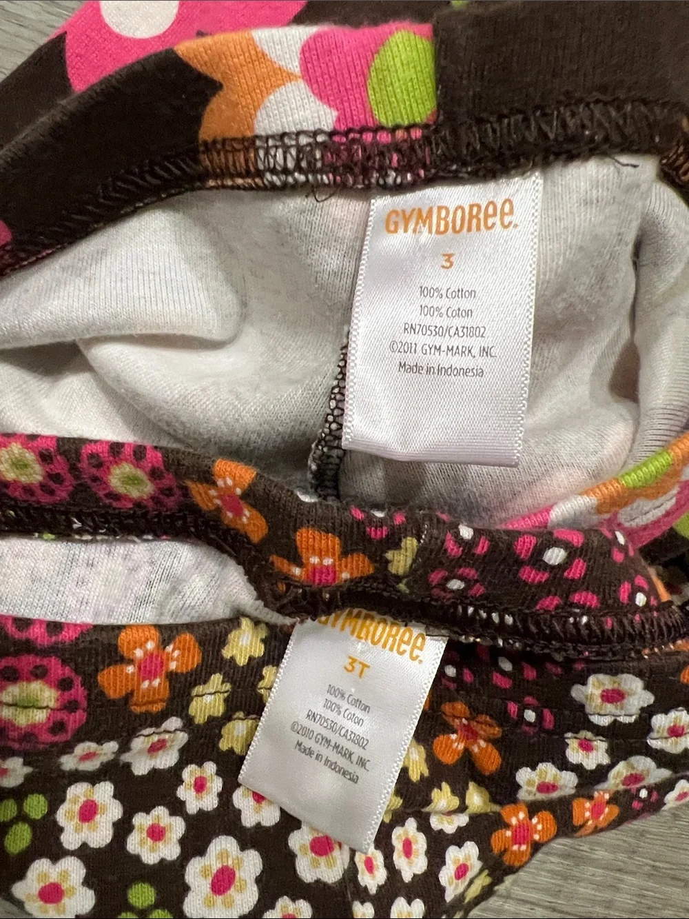 Vintage Gymboree leggings size 3 & 3T